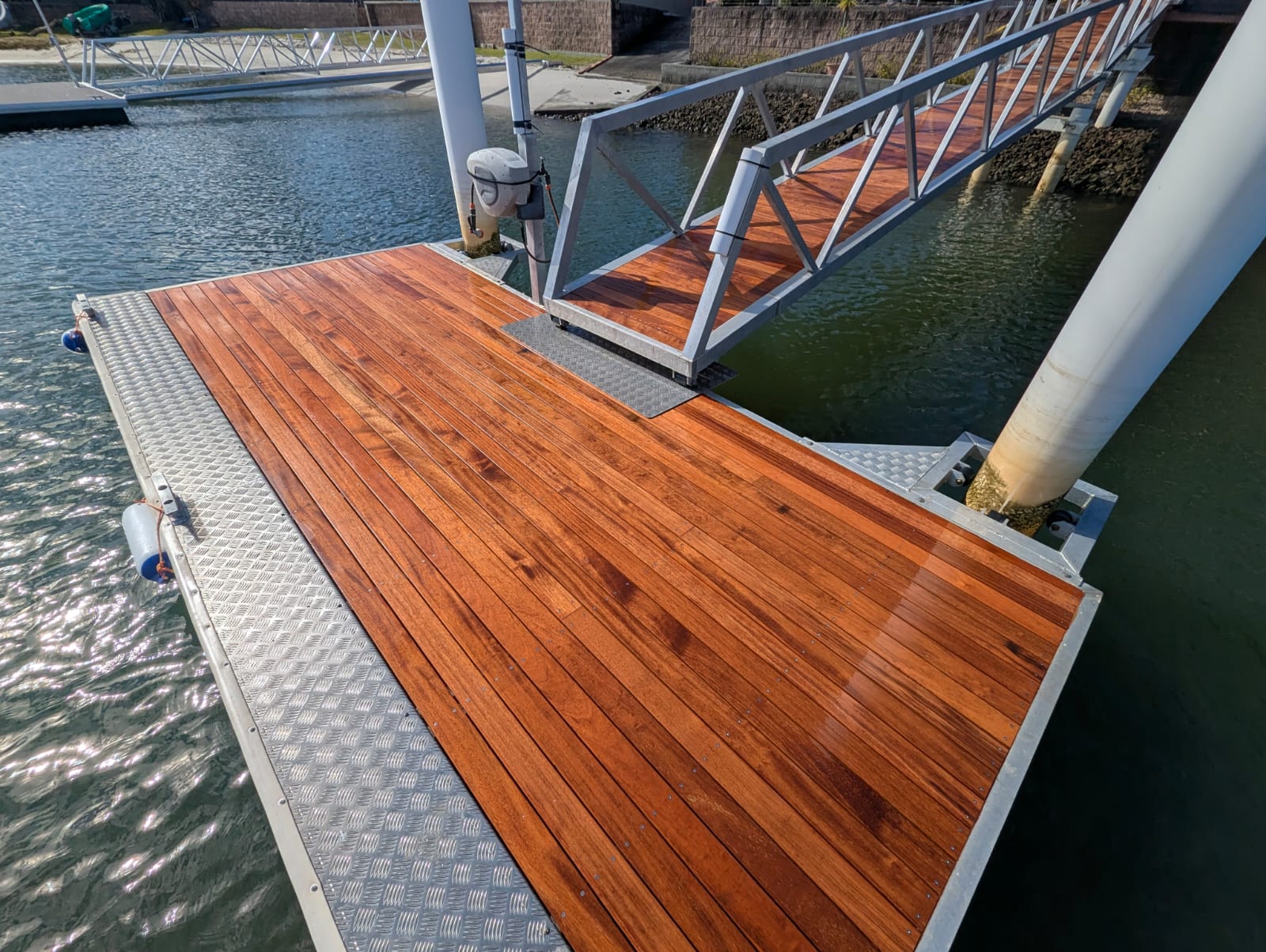 Timber deck construction in Clarence Valley by HannaBuilt Construction